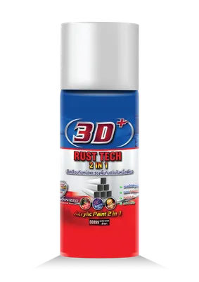 กป. 3D+ RUST TECH 2 IN 1 Gloss Black(ดำเงา) DD 899