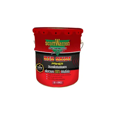 ถัง สีกันสนิมแดงสก๊อตวาเร้นท์ S-190 (29Kg)